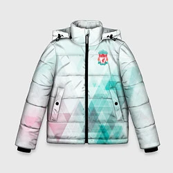 Куртка зимняя для мальчика Liverpool лфк, цвет: 3D-черный