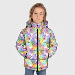 Куртка зимняя для мальчика Просветление Сознания, цвет: 3D-светло-серый — фото 2