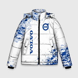 Куртка зимняя для мальчика Volvo - Auto sport, цвет: 3D-черный