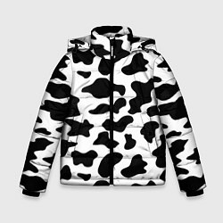 Куртка зимняя для мальчика Военные камуфляжи, цвет: 3D-светло-серый