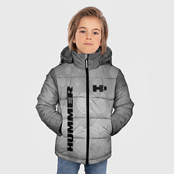 Куртка зимняя для мальчика Hummer abstraction, цвет: 3D-красный — фото 2