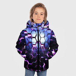 Куртка зимняя для мальчика Соты - 3d, цвет: 3D-черный — фото 2