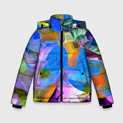 Зимняя куртка для мальчика Цветочный узор Summer
