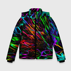 Куртка зимняя для мальчика Neon pattern Vanguard, цвет: 3D-красный