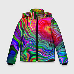 Зимняя куртка для мальчика Expressive pattern Neon