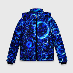 Зимняя куртка для мальчика Пузыри воздуха в воде Pattern