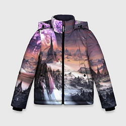 Зимняя куртка для мальчика Cosmic fantasy art