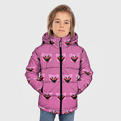 Куртка зимняя для мальчика Киси Миси спасла нас, цвет: 3D-черный — фото 2