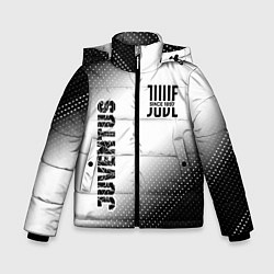 Куртка зимняя для мальчика JUVENTUS Juventus Градиент, цвет: 3D-черный