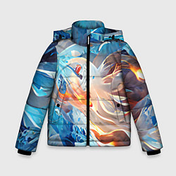 Зимняя куртка для мальчика Ice & flame