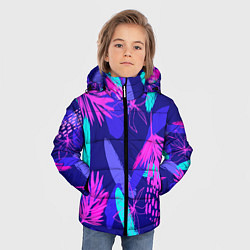 Куртка зимняя для мальчика ЯРКИЕ ТЕКСТУРНЫЕ ЦВЕТЫ, цвет: 3D-светло-серый — фото 2