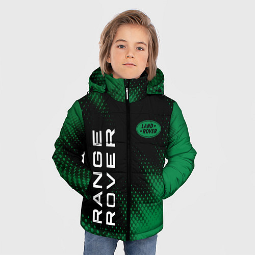 Зимняя куртка для мальчика РЭНДЖ РОВЕР Абстракция / 3D-Черный – фото 3