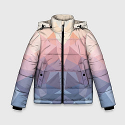 Зимняя куртка для мальчика Полигональная свежесть 2022
