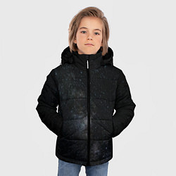 Куртка зимняя для мальчика Лонгслив Звезды и космос, цвет: 3D-красный — фото 2