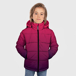 Куртка зимняя для мальчика RED to dark BLUE GRADIENT, цвет: 3D-красный — фото 2