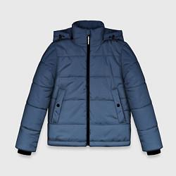 Куртка зимняя для мальчика Gradient Dark Blue, цвет: 3D-черный