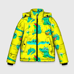 Зимняя куртка для мальчика GREEN CROCODILES