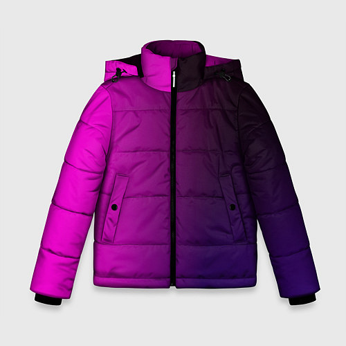 Зимняя куртка для мальчика VIOLET gradient / 3D-Светло-серый – фото 1