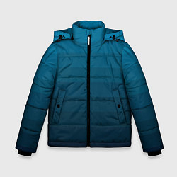Зимняя куртка для мальчика Blue stripes gradient