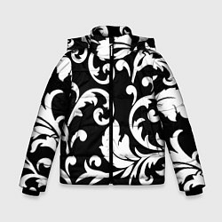 Зимняя куртка для мальчика Minimalist floral pattern
