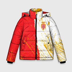 Зимняя куртка для мальчика Fc monaco фк монако краска