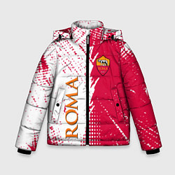 Куртка зимняя для мальчика Roma краска, цвет: 3D-черный