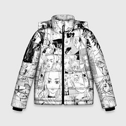 Зимняя куртка для мальчика Tokyo Revengers паттерн