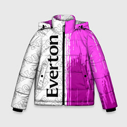 Куртка зимняя для мальчика Everton Pro Football, цвет: 3D-черный