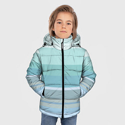 Куртка зимняя для мальчика Морские линии, цвет: 3D-черный — фото 2