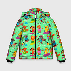 Зимняя куртка для мальчика Wonderful animals