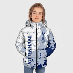 Куртка зимняя для мальчика Tottenham hotspur Брызги красок, цвет: 3D-светло-серый — фото 2