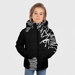 Куртка зимняя для мальчика Joy Division - неровность горы, цвет: 3D-светло-серый — фото 2