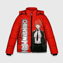 Зимняя куртка для мальчика Макима детектив - Человек-бензопила