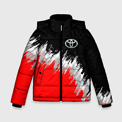Зимняя куртка для мальчика Тойота камри - краска