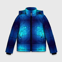 Зимняя куртка для мальчика Неоновые проводники - схемы