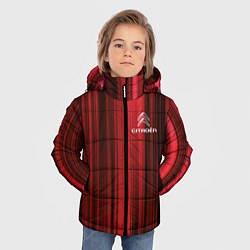 Куртка зимняя для мальчика Citroёn - абстракция, цвет: 3D-светло-серый — фото 2