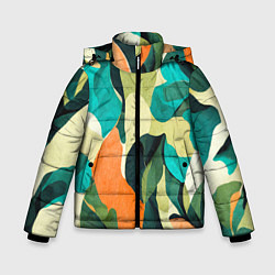 Зимняя куртка для мальчика Multicoloured camouflage