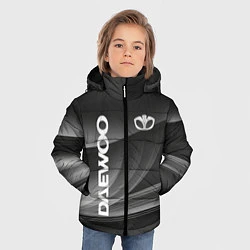 Куртка зимняя для мальчика Daewoo - абстракция, цвет: 3D-светло-серый — фото 2