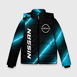 Зимняя куртка для мальчика Nissan неоновые лампы