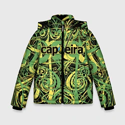 Куртка зимняя для мальчика Capoeira pattern, цвет: 3D-черный