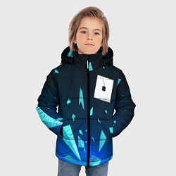 Куртка зимняя для мальчика Roblox взрыв частиц, цвет: 3D-черный — фото 2