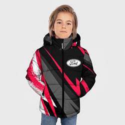 Куртка зимняя для мальчика Ford fast lines, цвет: 3D-черный — фото 2