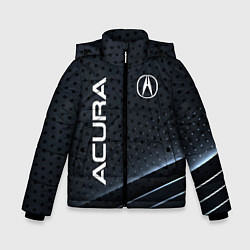 Зимняя куртка для мальчика Acura карбон