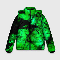 Зимняя куртка для мальчика Зеленый фантом