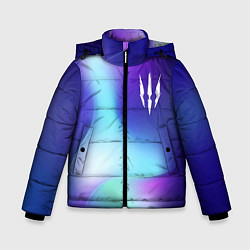Куртка зимняя для мальчика The Witcher northern cold, цвет: 3D-черный