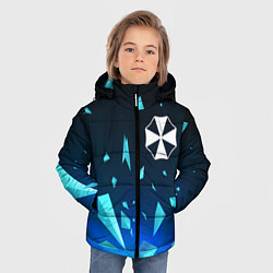 Куртка зимняя для мальчика Resident Evil взрыв частиц, цвет: 3D-черный — фото 2