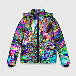 Зимняя куртка для мальчика Acid pixels