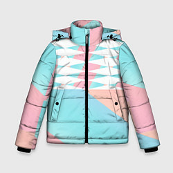 Куртка зимняя для мальчика Узор, цвет: 3D-черный