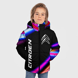 Куртка зимняя для мальчика Citroen speed lights, цвет: 3D-черный — фото 2