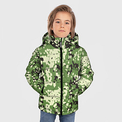Куртка зимняя для мальчика Камуфляж Flectar-D, цвет: 3D-светло-серый — фото 2